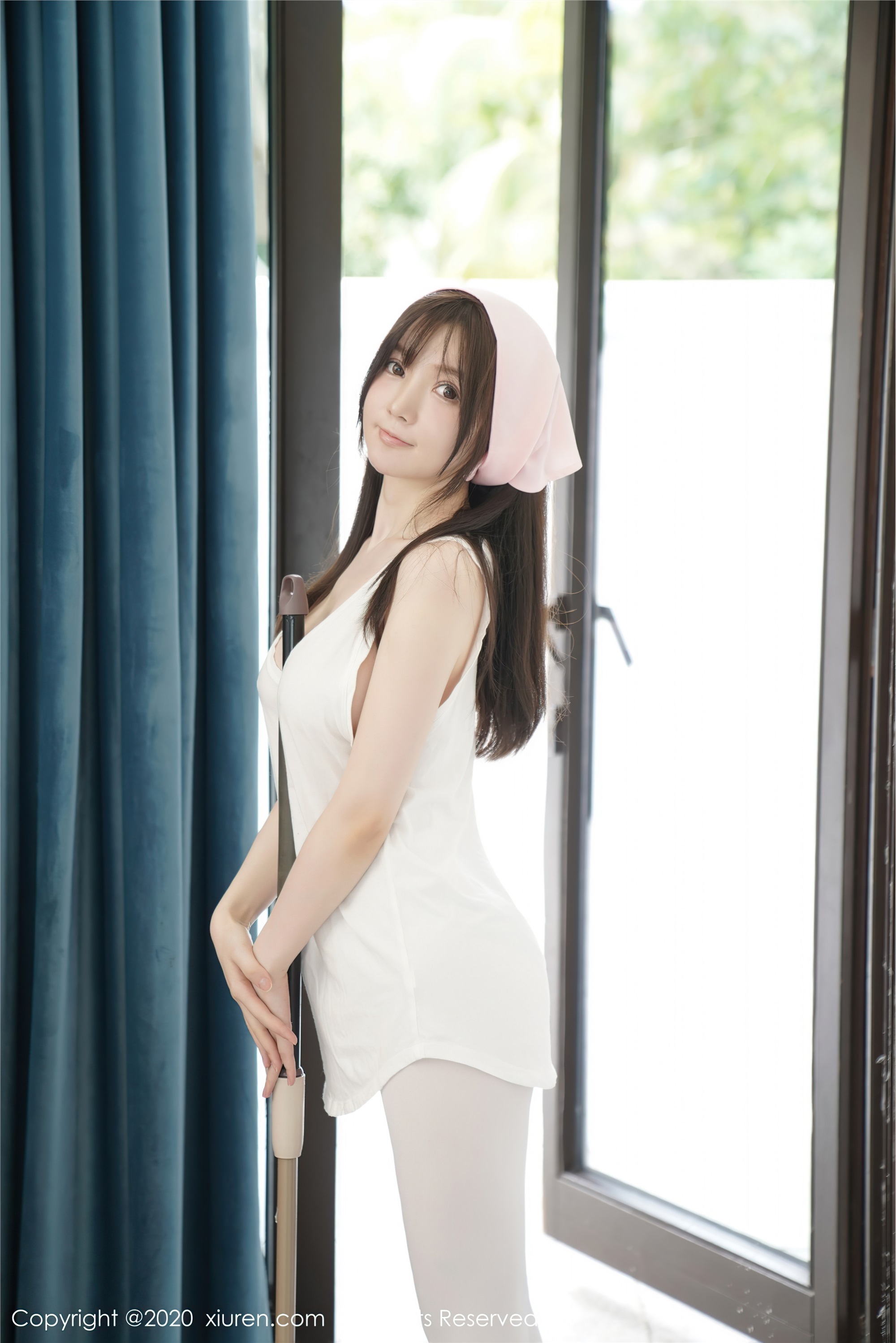 XiuRen秀人网 2020.09.14 No.2557 家政主题诱惑 糯美子mini